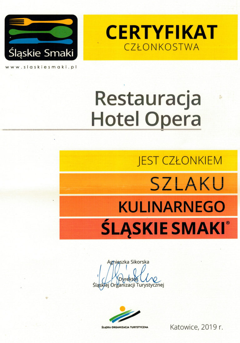 RESTAURACJA – Hotel Opera Tarnowskie Góry